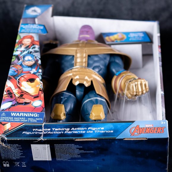 Disney 13" Avengers Thanos Talking Action Figure - Picture 15 of 15